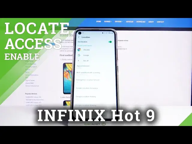 Video thumbnail for How to Disable Location of Infinix Hot 9 – Access Location Settings