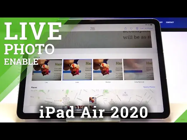 'Video thumbnail for How to Use Live Picture on iPad Air 2020 – Activate Live Photo'