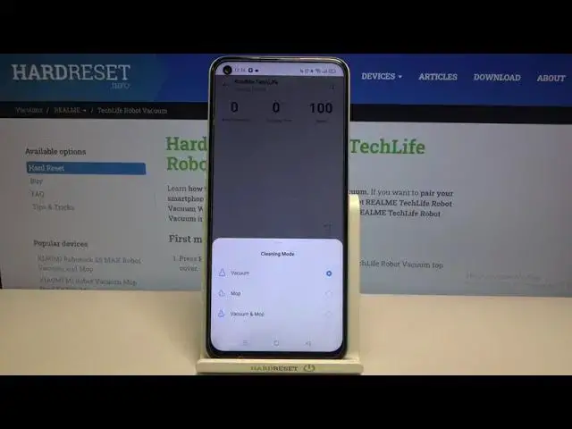 Video thumbnail for How to Enable Mopping on REALME TechLife Robot Vacuum - Start Mopping  with realme LINK app