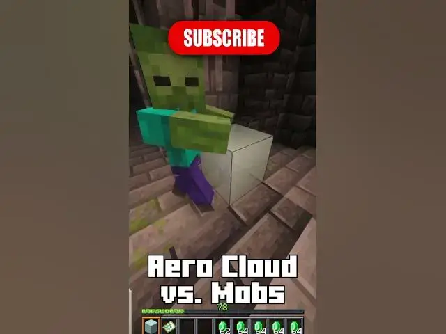 Video thumbnail for Aerocloud vs. Minecraft Mobs #minecraftshorts