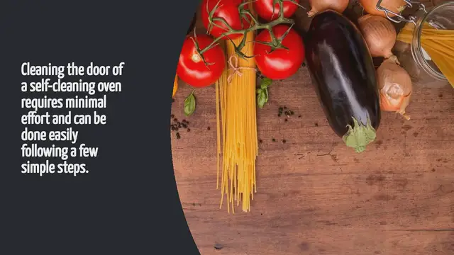 Video thumbnail for How To Clean The Door Of A Self Cleaning Oven