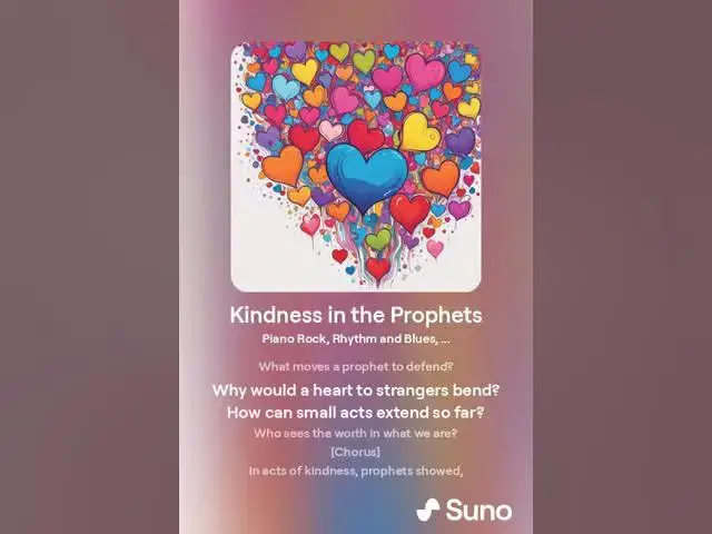 Video thumbnail for Prophets of Kindness: A Song of Mercy and Miracles