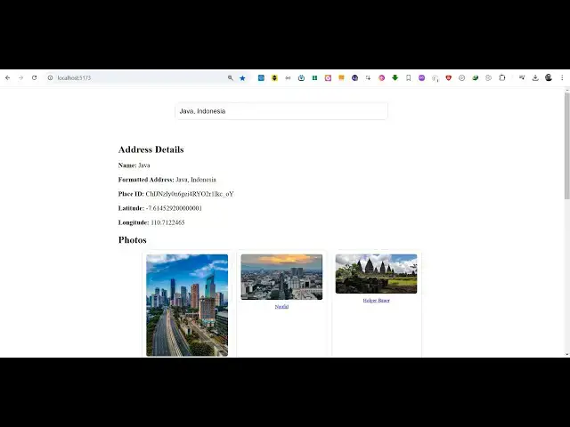 Video thumbnail for Build a Vue.js 3 Google Maps Autocomplete API to Find Places Addresses & Photos Using Places API