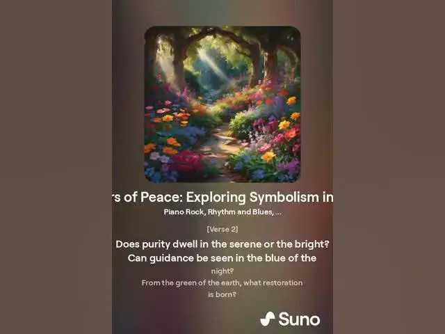Video thumbnail for The Colors of Peace:  Exploring Symbolism in the Bible