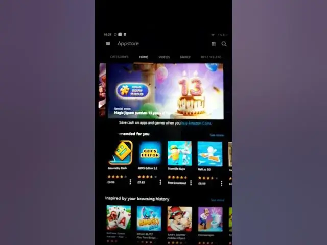 'Video thumbnail for Amazon tablet'