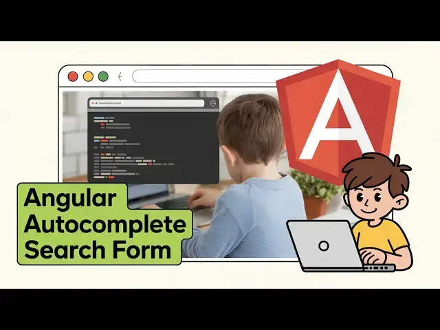 Video thumbnail for Angular ngx-typehead Example to Build Autocomplete HTML Search Input Form Field in Browser Using TS