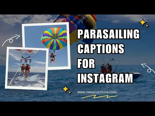 Video thumbnail for Parasailing Captions for Instagram