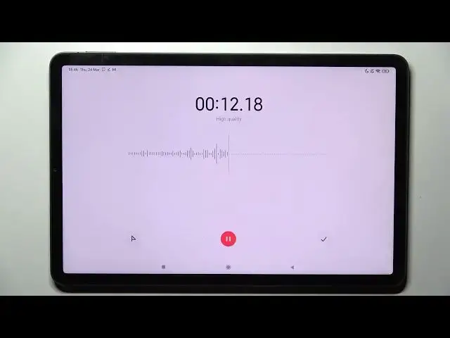 Video thumbnail for How to Record Sounds on XIAOMI PAD 5 | Sound Record App in XIAOMI PAD 5