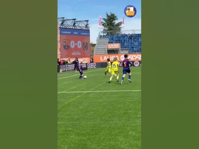 Video thumbnail for Hugo Galdeano, la nueva joya de La Masía. Recuerda su nombre 💎✨