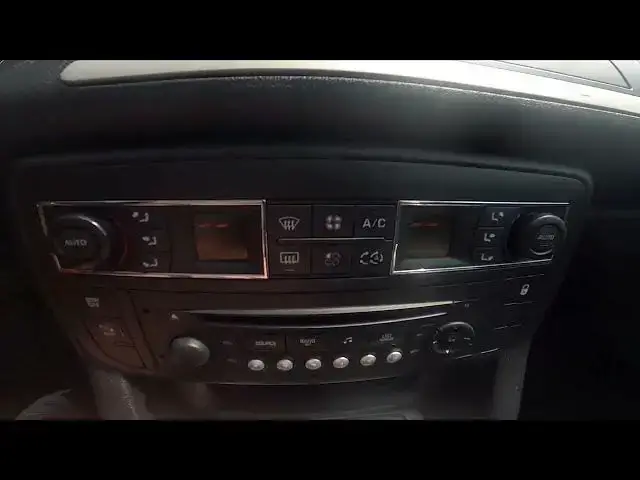 'Video thumbnail for How to Change Airflow Temperature in Citroen C5 III ( 2007 – 2017 )'