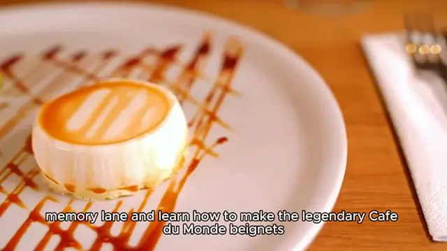 Video thumbnail for Cafe du monde beignet recipe