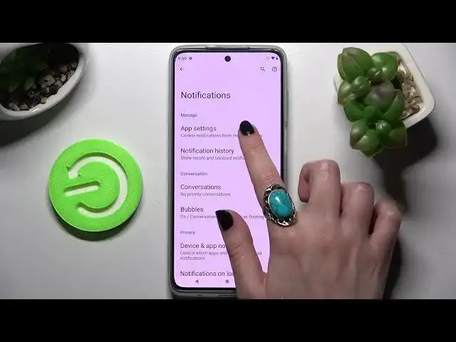 'Video thumbnail for MOTOROLA MOTO G82 - How To Turn On & Off App Notifications'