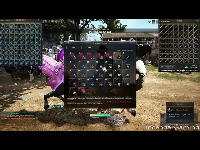 Video thumbnail for How to Profit Gud from KEY Attendance days AND 2 FREE PETS easy profit in Black Desert Online BDO