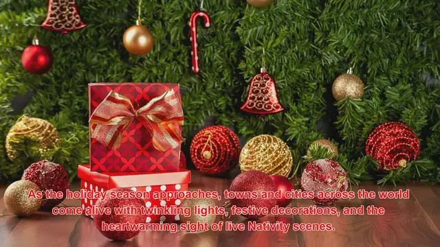 Video thumbnail for How Do Communities Celebrate Christmas With Live-Action Nativity Scenes?