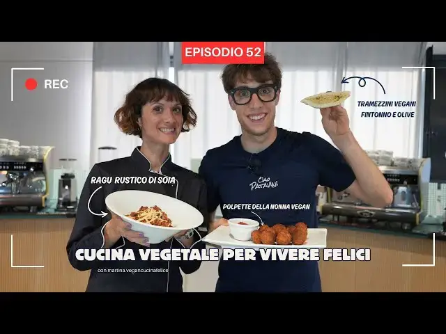 'Video thumbnail for 3 ricette vegane facili e gustose🌱| Ragu di soia rustico, Tramezzino fintonno & polpette della nonna'