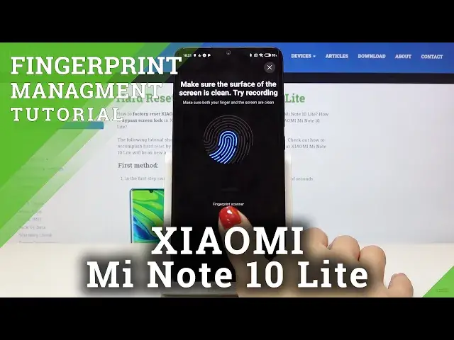 Video thumbnail for How to Add Fingerprint in XIAOMI Mi Note 10 Lite – Add Fingerprint Unlock