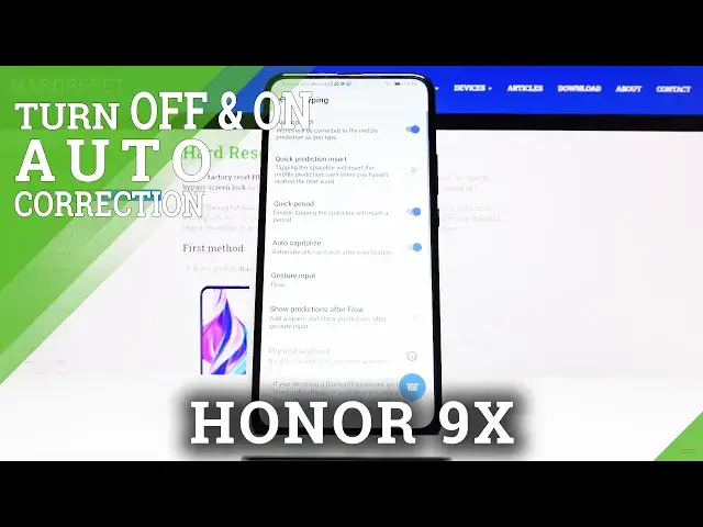 Video thumbnail for How to Activate SwiftKey Autocorrection in Honor 9x – Find Autocorrection Options