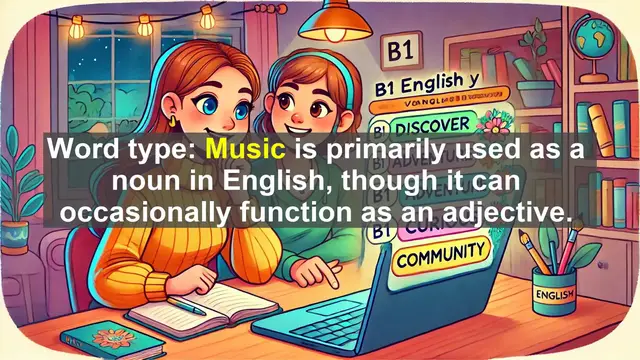 Video thumbnail for 2500 Must Know CEFR B1 Vocabulary - The Power of Music: Exploring Its Meaning and Impact