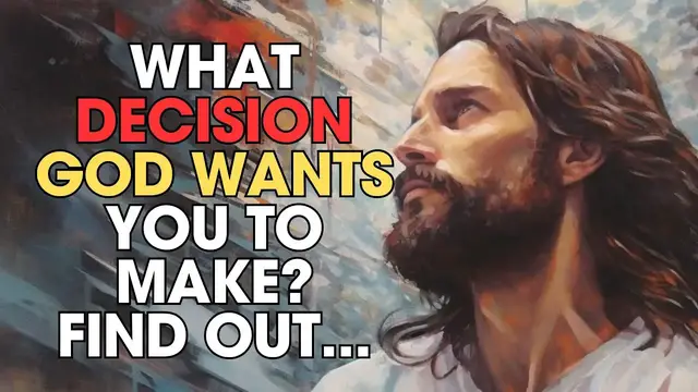 Video thumbnail for HOW DO I KNOW WHAT DECISION GOD WANTS ME TO MAKE