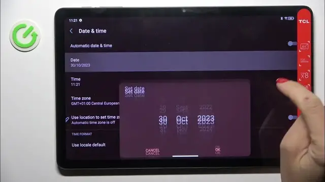 Video thumbnail for How To Manage Date & Time In TCL Tab 10L Gen 2