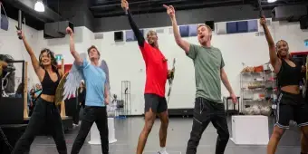 'Video thumbnail for Video/Photos: Inside Rehearsals for Disney's HERCULES for the Disney Destiny'