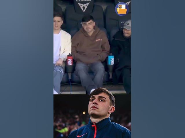 Video thumbnail for Pedri Gavi y Raphinha en el banquillo 👈🏻