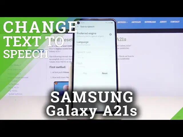 Video thumbnail for How to Personalize Text to Speech in SAMSUNG Galaxy A21s – Read Text Aloud