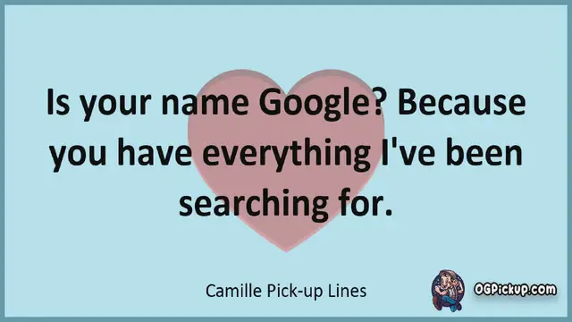 Video thumbnail for Camille - Pickup-Lines & Rizz for Him & for Her