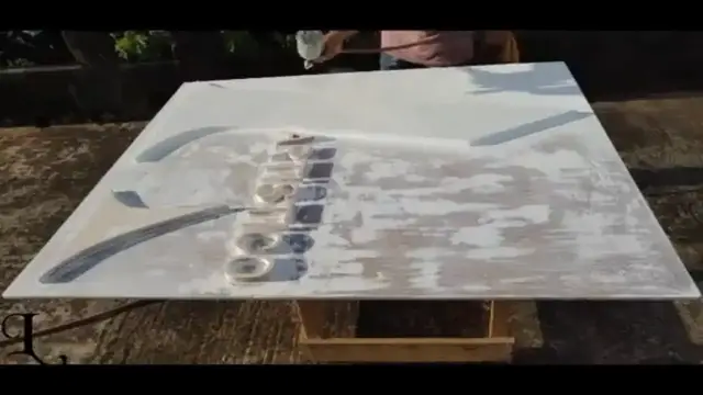 'Video thumbnail for Coloring Spray on a wooden logo | TubeLife'
