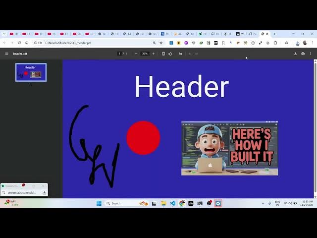 Video thumbnail for Make Your Own React.js Canva Clone – Image/PDF/GIF Editor Completely in the Browser