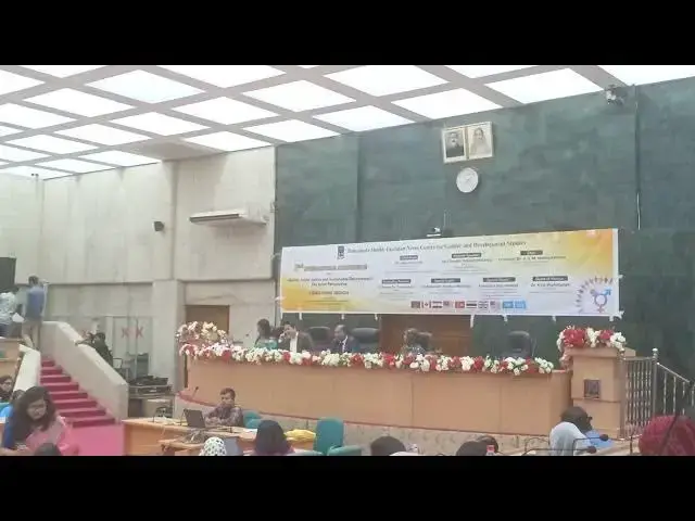 Video thumbnail for International Conference on Gender, Social Justice and Sustainable Development:The Asian Perspective
