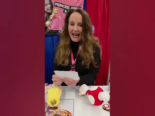Video thumbnail for Samantha Kelly (Princess Peach & Toad) on Mario/Peach Status, Recasting, Smash Quote & Autographs