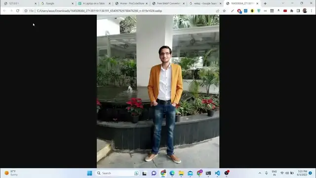 Video thumbnail for Javascript Project to Compress & Convert Bulk PNG & JPG Images to Webp Format & Download in Browser