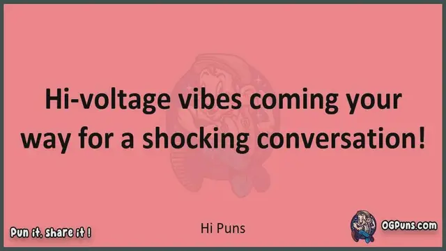 Video thumbnail for Hi - Jokes, Puns, Wordplays, and Laughter