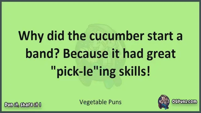 Video thumbnail for Vegetable - Jokes, Puns, Wordplays, and Laughter