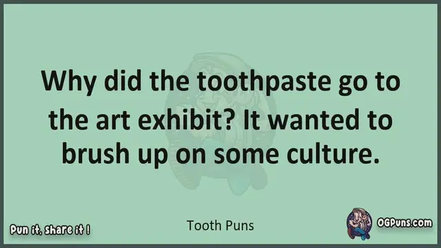 Video thumbnail for Tooth - Jokes, Puns, Wordplays, and Laughter