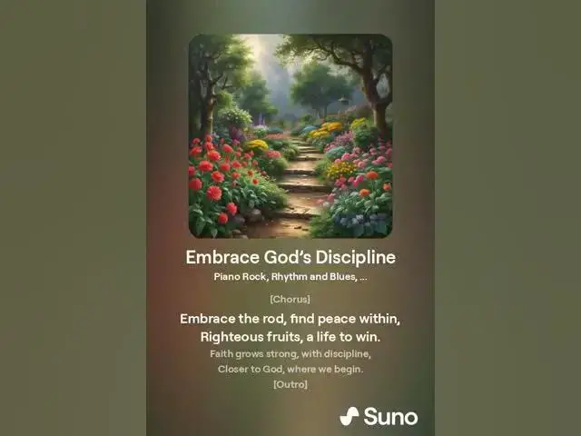 Video thumbnail for Embrace God’s Discipline: An Inspirational Song