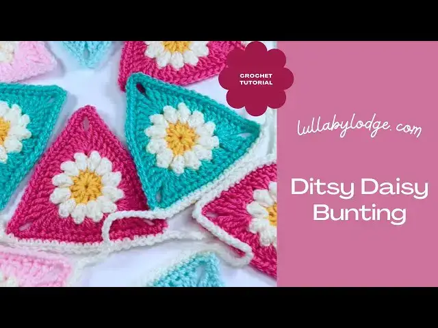 Video thumbnail for Crochet Pretty Pennants With This Beautiful Bunting Tutorial