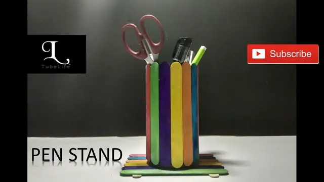 Video thumbnail for Make Pen Stand with Ice Cream Stick | আইসক্রিমের কাঠি দিয়ে কলমদানি তৈরি করা