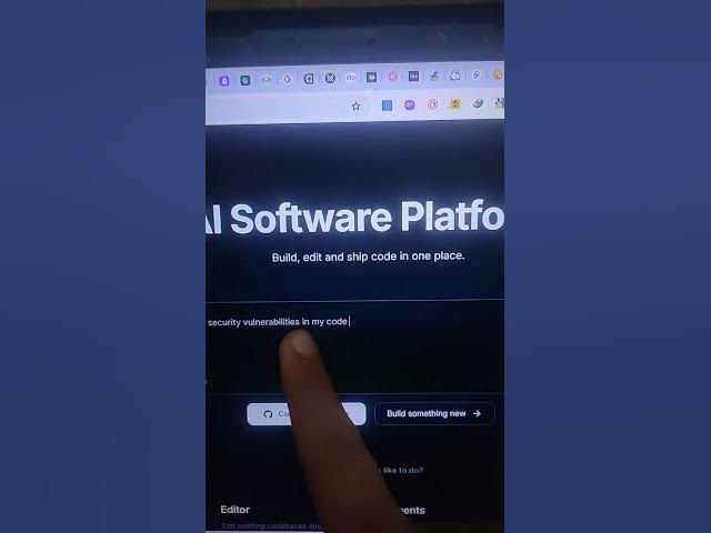 Video thumbnail for Devlo AI Software Platform Tutorial | Full-Stack Development Agent | Build Ship Deploy Code #shorts