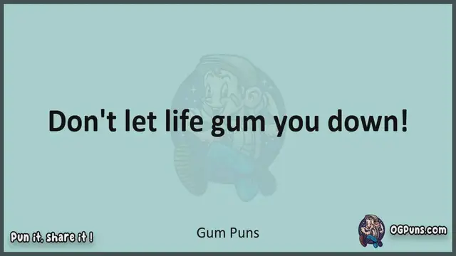 Video thumbnail for Gum - Jokes, Puns, Wordplays, and Laughter
