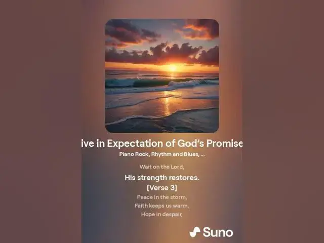 Video thumbnail for Live in Expectation of God’s Promises – Psalm 130:5