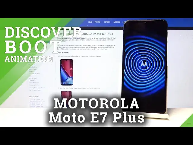 Video thumbnail for Discover Welcoming Screen Animation of Motorola Moto E7 Plus - Boot Animation