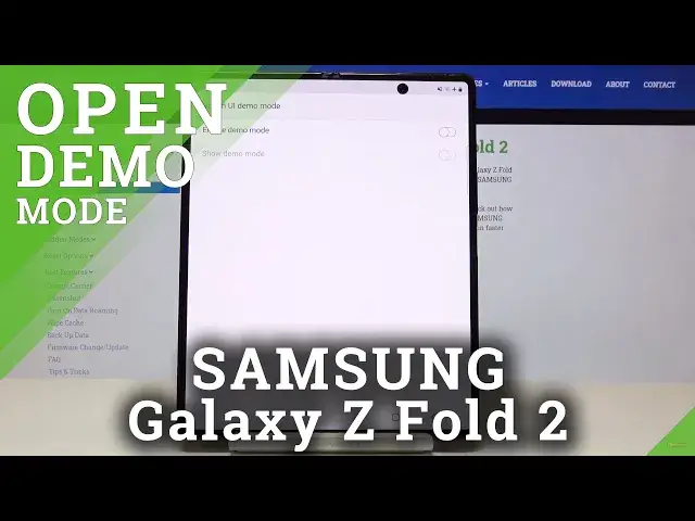 'Video thumbnail for DEMO MODE SAMSUNG Galaxy Z Fold 2 – Floor / Kiosk Settings'