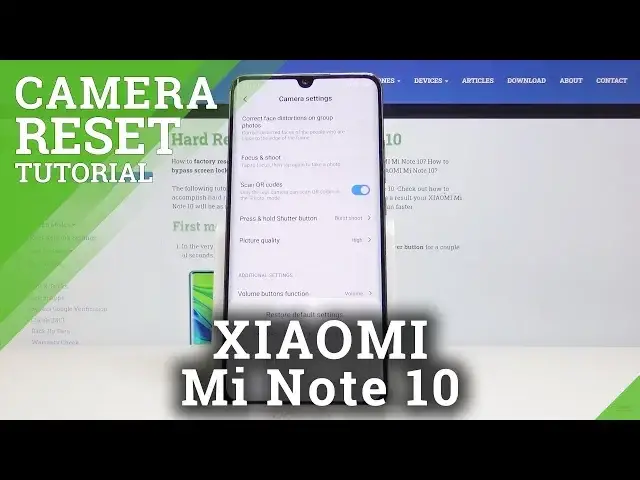 Video thumbnail for How to Reset Camera in XIAOMI Mi Note 10 – Restore Camera Defaults