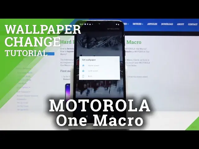 'Video thumbnail for How to Change Wallpaper in MOTOROLA One Macro – Wallpaper Update'