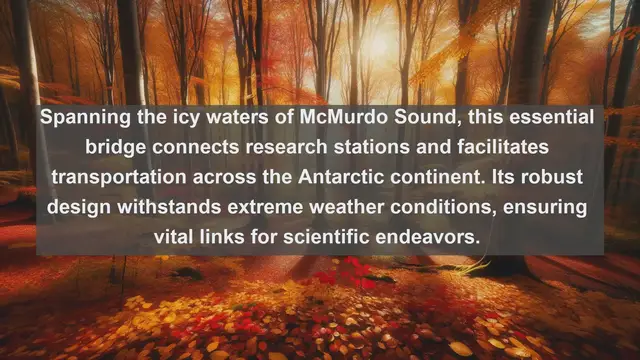 Video thumbnail for Unveiling Antarctica's Architectural Wonders: Top 10 Famous Bridges Revealed!