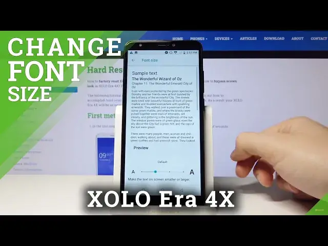 Video thumbnail for How to Change Font Size in XOLO Era 4X – Set Up Font Size
