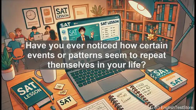 Video thumbnail for 5000 Must Know SAT Vocabulary - SAT Vocabulary: Understanding 'Recurrent'