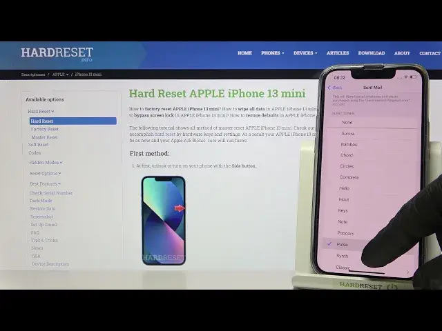 Video thumbnail for All Sent Mail Tones on Apple iPhone 13 mini - iOS Mail Tones Overview